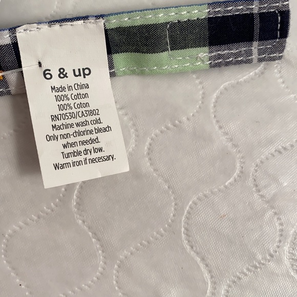 Gymboree multicolor plaid bow tie velcro closure - Picture 3 of 4